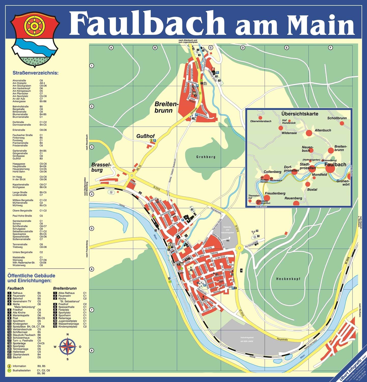 Anfahrt Gemeinde Faulbach